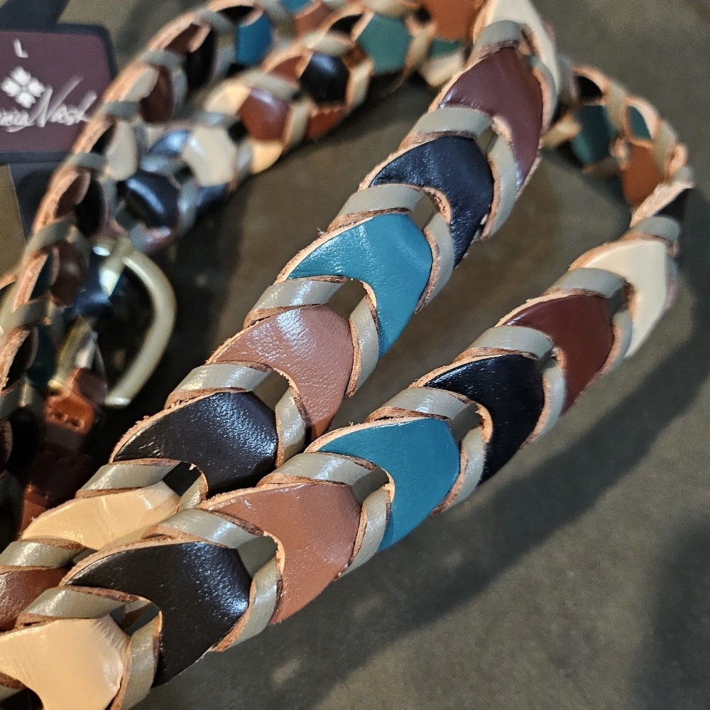 Patricia Nash Atina Chainlink Belt - Picture 3 of 6